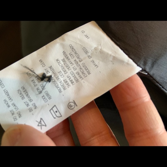 GIORGIO ARMANI GREY SILK JACKET  12 CHEST 42 Oversized - Picture 9 of 13